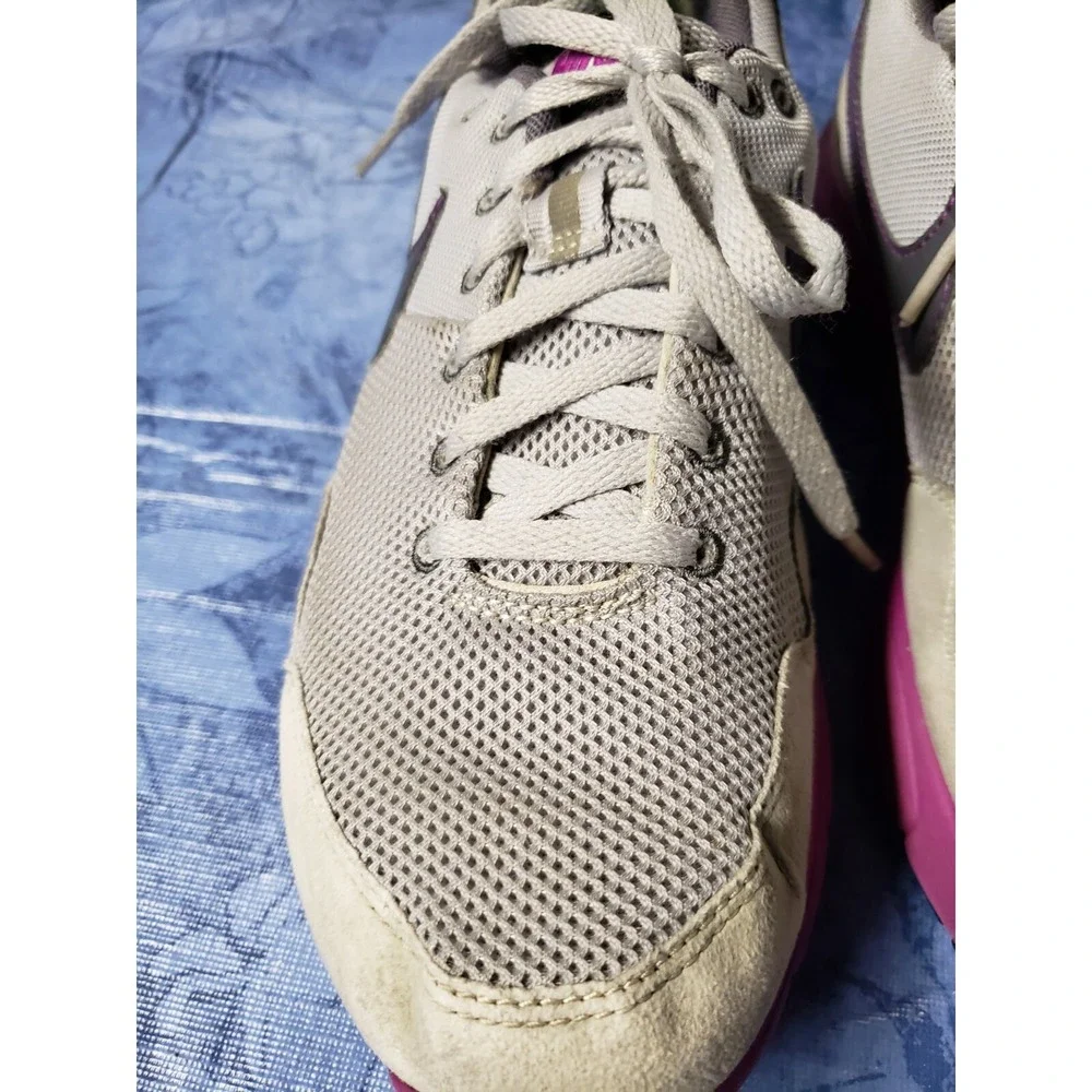 Nike Womens Lunarfly‎ Plus 396049-026 Gray Running Shoes Sneakers Size 9
